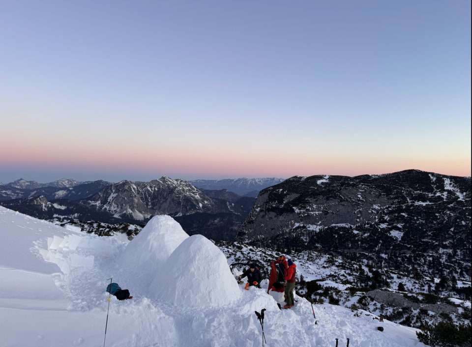 Morgenrot nach der Nacht