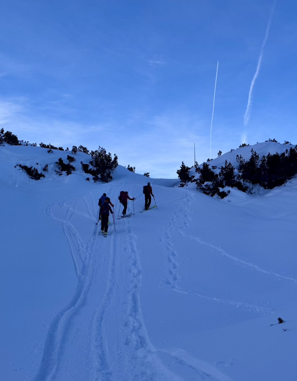 Weg zum Wiesberghaus
